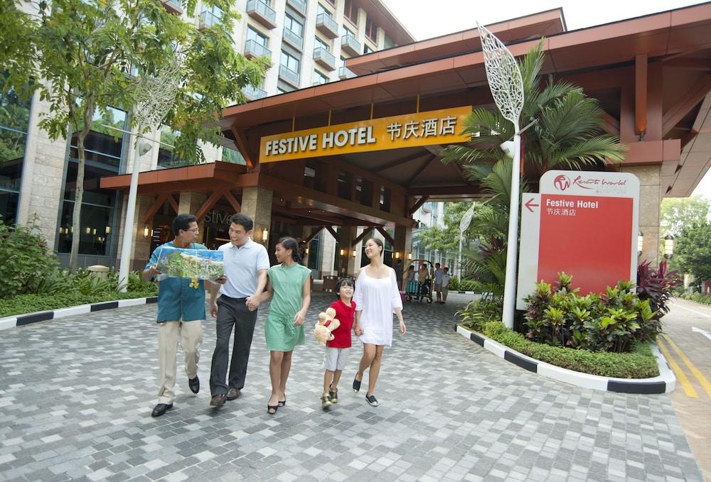 Resorts World Sentosa - Festive Hotel Σιγκαπούρη Εξωτερικό φωτογραφία Festive Hotel