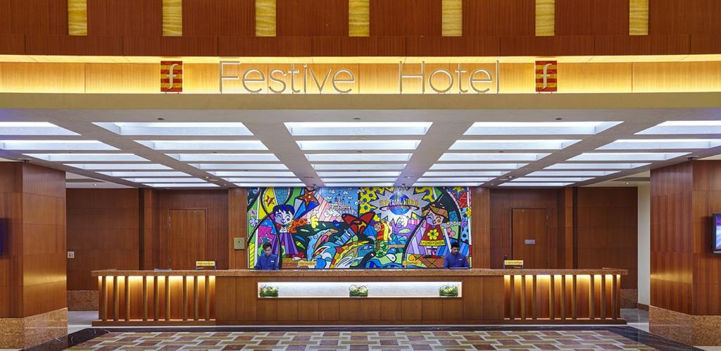 Resorts World Sentosa - Festive Hotel Σιγκαπούρη Εξωτερικό φωτογραφία Festive Hotel Lobby