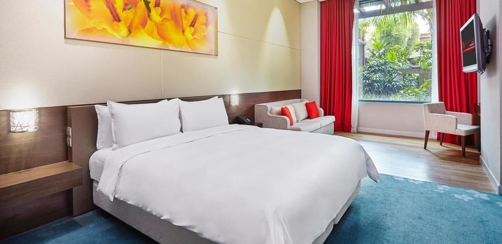 Resorts World Sentosa - Festive Hotel Σιγκαπούρη Εξωτερικό φωτογραφία A room at the hotel